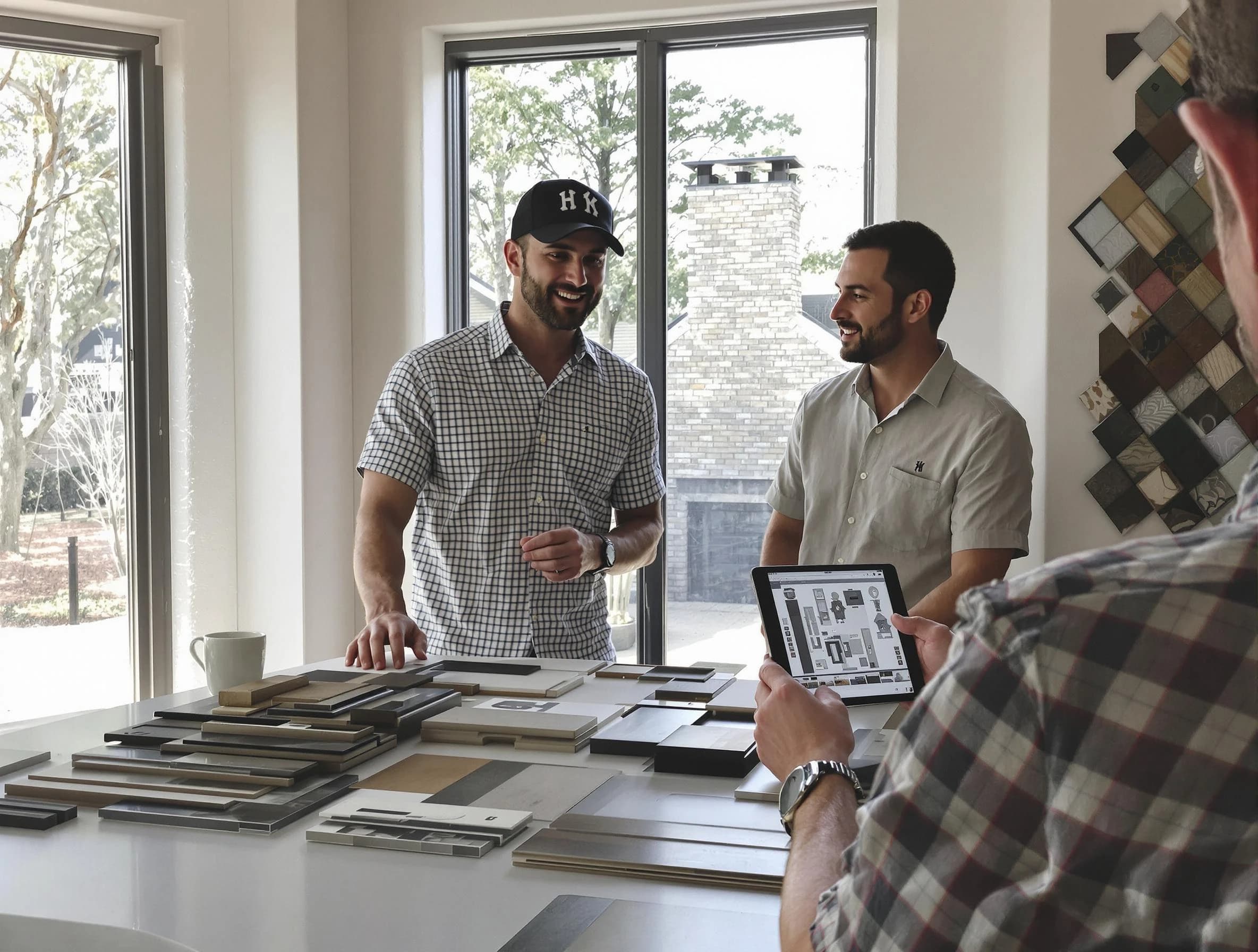 Emporia Chimney Sweep remodeling a chimney and fireplace in Emporia, VA