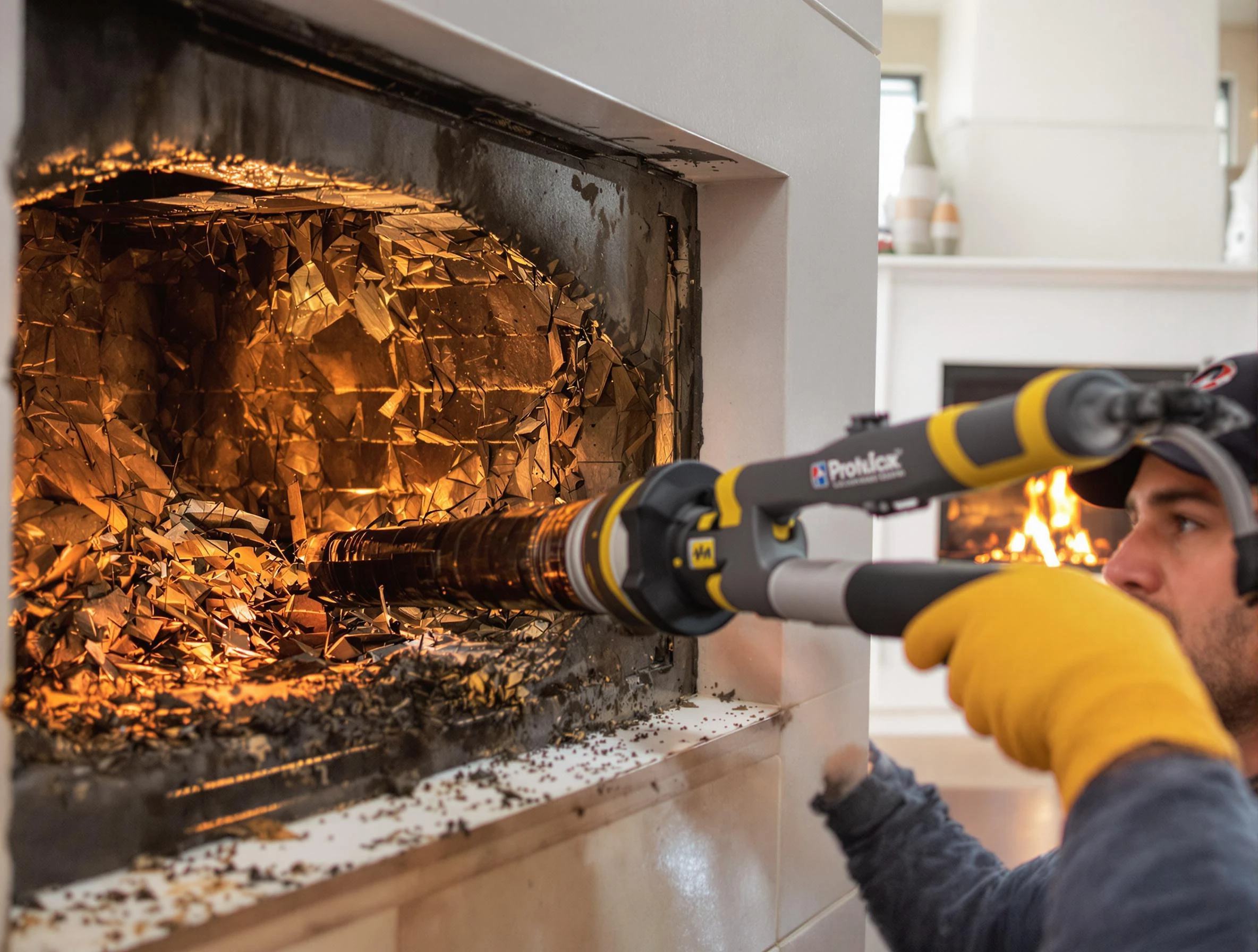 Professional chimney cleaning by Emporia Chimney Sweep in Emporia, VA