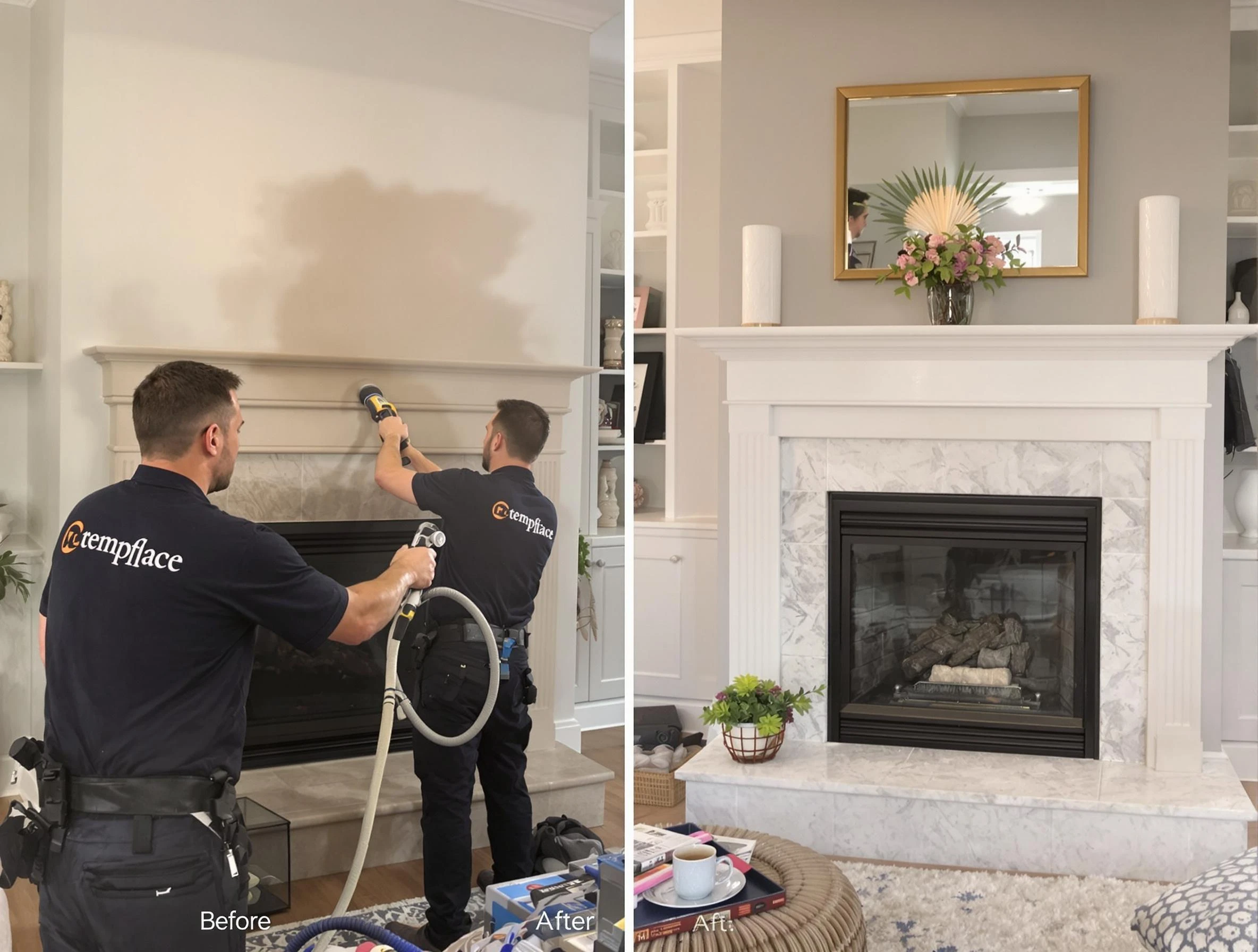 Professional soot removal by Emporia Chimney Sweep team in Emporia, VA